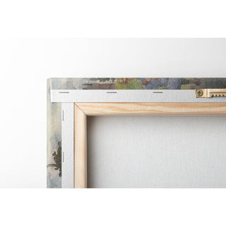 A Man with Three Girls on a Bench in the Oosterpark in Amsterdam - Isaac Israëls | Reproduction Tableau Décoration murale affiche copie