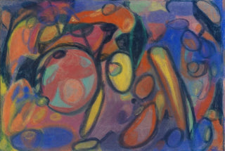 Adolf Hlzel - Komposition mit Kreis.webp