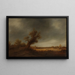 Adriaen van Ostade - Landscape with an old oak.webp