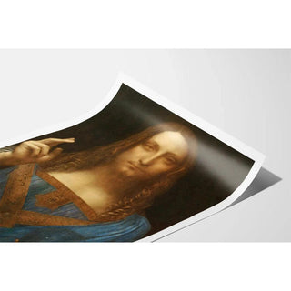 Affiche Salvator Mundi - Léonard de Vinci