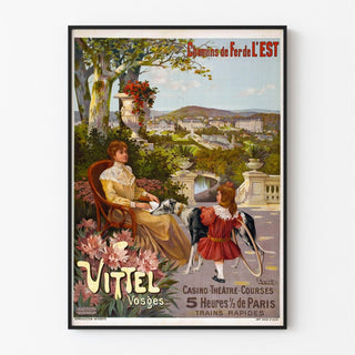 Affiche Vittel Vintage