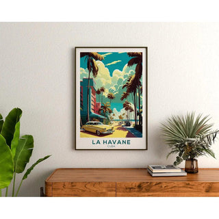 Affiche vintage - La Havane Cuba