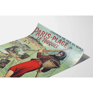 Affiche vintage - Le Touquet Paris-Plage
