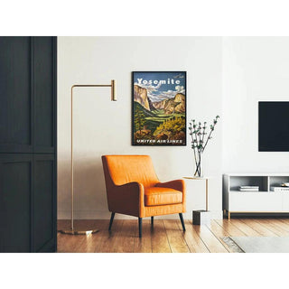 Affiche vintage - Yosemite - United Airlines