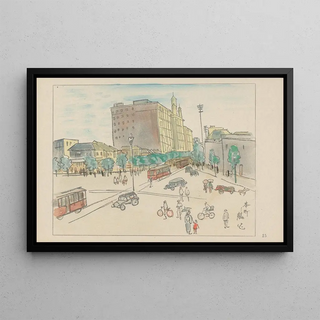 Akamatsu Rinsaku - Hommachi a business center.webp