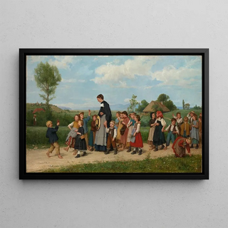 Albert Anker - The school walk.webp