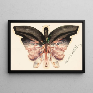 Albert Bierstadt - Pink Butterfly.webp