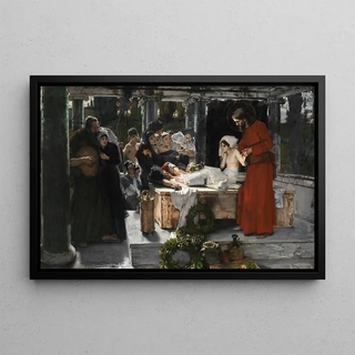 Albert von Keller - Die Erweckung der Tochter des Jairus.webp