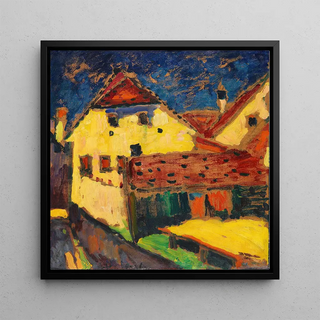 Alexej von Jawlensky - Gelbe Huser.webp