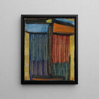 Alexej von Jawlensky - Meditation on a gold background.webp