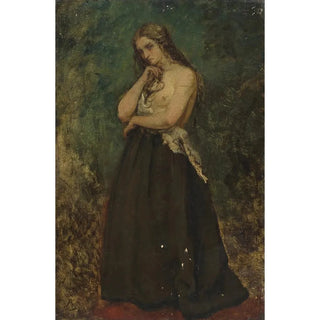 Alfred Stevens - Study of a Model.webp