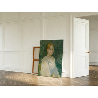 Alice Gamby en buste - Berthe Morisot | Reproduction Tableau Décoration murale affiche copie