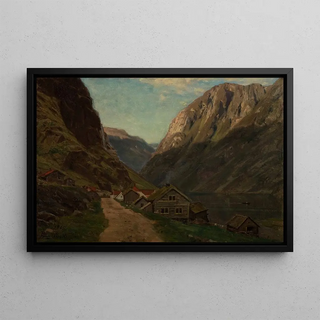 Amaldus Nielsen - Parti fra Gudvangen.webp