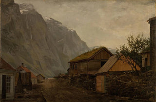 Amaldus Nielsen - Regnstemning Gudvangen.webp