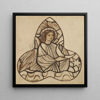 Ange tenant la lune - Sir Edward Coley Burne-Jones