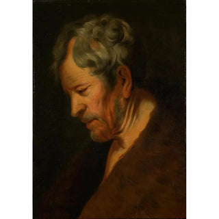 Anonymous - Study of a Mans Head.webp