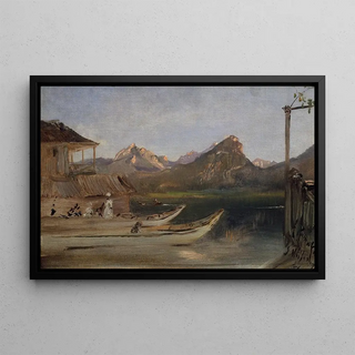 Anton Romako - Am Wolfgangsee.webp