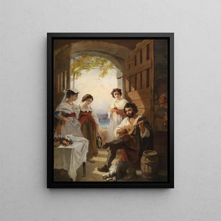 Anton Romako - Neapolitanische Schenke.webp