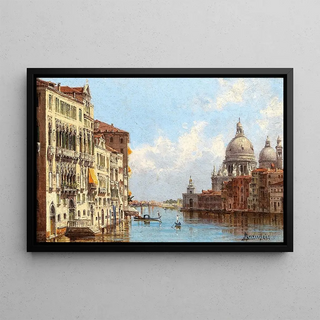 Antonietta Brandeis - Venice a View of the Grand Canal from Santa Maria della Salute.webp