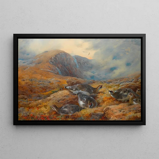 Archibald Thorburn - Danger Aloft Ptarmigan.webp