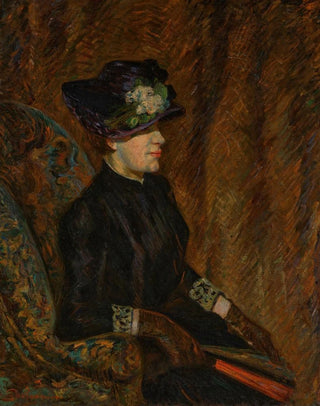 Armand Guillaumin - Madame Guillaumin lventail.webp