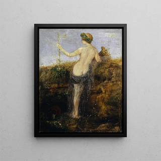 Arnold Bcklin - Nymphe with Horn of Plenty.webp