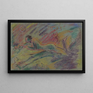 Arnold Peter WeiszKubnan - Reclining Female Nude in a Landscape.webp