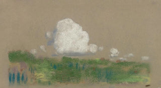 Arthur Bowen Davies - Landscape with Clouds.webp
