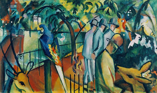 August Macke - Zoological Garden I.webp