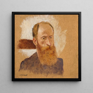 Autoportrait à Villeneuve-sur-Yonne - Édouard Vuillard