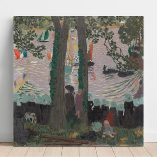 Bénédiction d'un yacht sur le Belon - Maurice Denis | Reproduction Tableau Décoration murale affiche copie