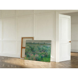 Berges de la Seine près de Vétheuil - Claude Monet | Reproduction Tableau Décoration murale affiche copie