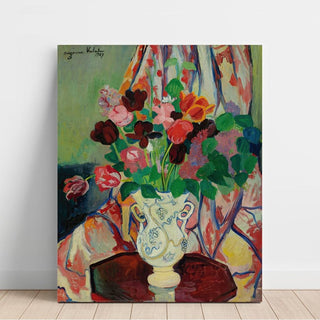 Bouquet de Tulipes - Suzanne Valadon | Reproduction Tableau Décoration murale affiche copie
