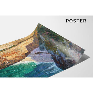 Camaret. Côte près de Brest - Alfred Zoff | Reproduction Tableau Décoration murale affiche copie