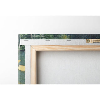 Canoë sur la rivière Yerres - Gustave Caillebotte | Reproduction Tableau Décoration murale affiche copie