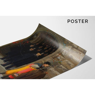 Carnaval à Florence - Venny Soldan-Brofeldt | Reproduction Tableau Décoration murale affiche copie