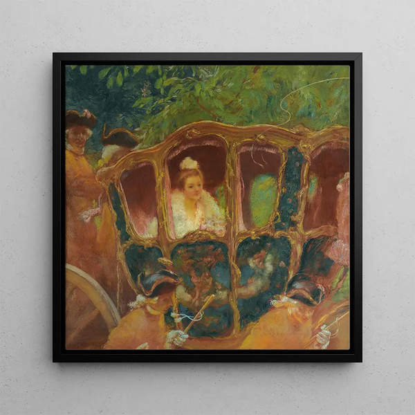 Cendrillon - Gaston La Touche — kehystetty taideteos seinällä