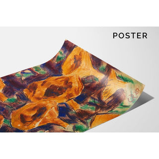 Champignons - Christian Rohlfs | Reproduction Tableau Décoration murale affiche copie