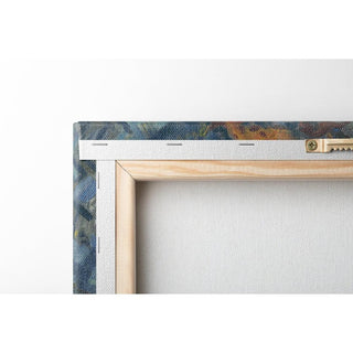 Chasseur dans une fôret bleue - Arnold Peter Weisz-Kubínčan | Reproduction Tableau Décoration murale affiche copie