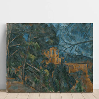 Château Noir - Paul Cézanne | Reproduction Tableau Décoration murale affiche copie