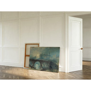 Château d'Alnwick - Joseph Mallord William Turner | Reproduction Tableau Décoration murale affiche copie