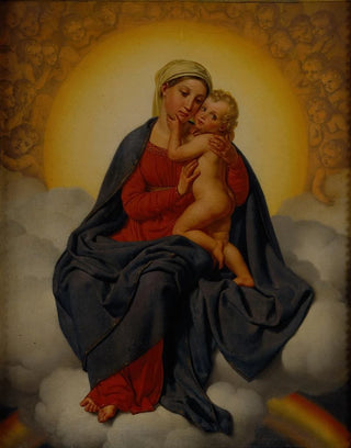 Christoffer Wilhelm Eckersberg - The Virgin And Child.webp