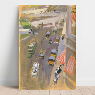 Cinquième Avenue, New York - Joaquín Sorolla | Reproduction Tableau Décoration murale affiche copie