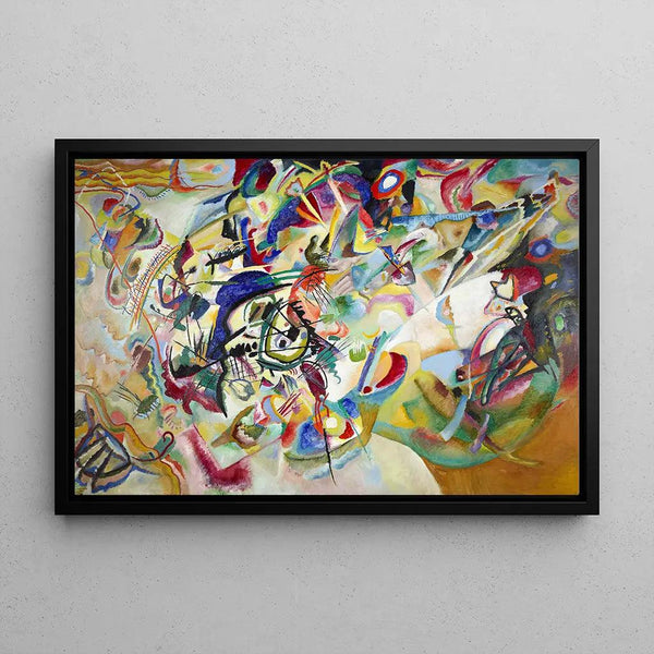 Maalauksen jäljennös Composition VII - Wassily Kandinsky