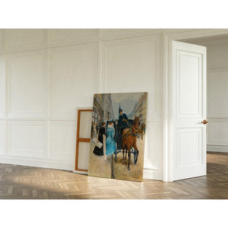 Courses Rue De La Paix - Jean Béraud | Reproduction Tableau Décoration murale affiche copie