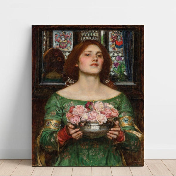 Maalauksen jäljennös Kerää ruusunappulat niin kauan kuin voit - John William Waterhouse