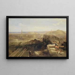 David Roberts - Edinburgh from the Castle.webp