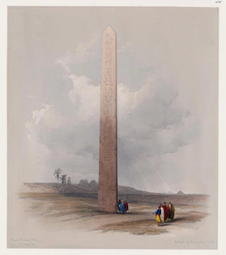 David Roberts - Obelisk of Heliopolis 1839.webp