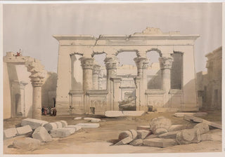 David Roberts - Portico of the Temple of Kalabshi Kalbishah.webp