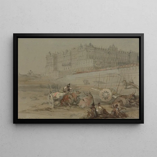 David Roberts - The Royal Palace Madrid 1832.webp